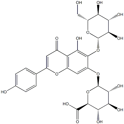 6-羟基芹菜素-6-O-葡萄糖-7-O-葡萄糖醛酸苷