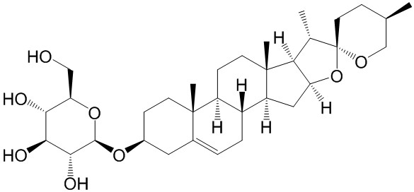 地索苷; 延龄草苷