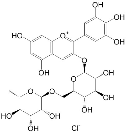 氯化飞燕草素-3-O-芸香糖苷