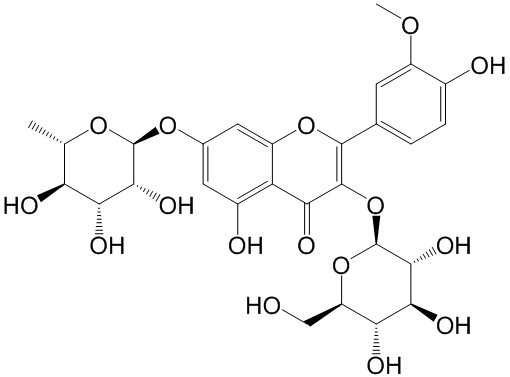 异鼠李素-3-O-葡萄糖-7-O-鼠李糖苷
