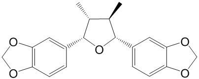 (7S,7'R)-双(3,4-亚甲二氧苯基)-rel-(8R,8'R)-二甲基四氢呋喃