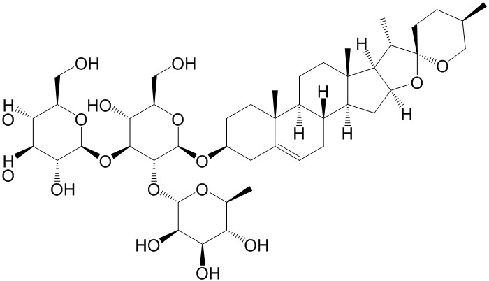 纤细薯蓣皂苷