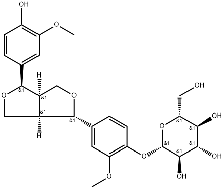 (+)-表松脂素-4′-O-β-D-葡萄糖苷