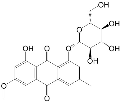 大黄素甲醚-1-O-β-D-葡萄糖苷