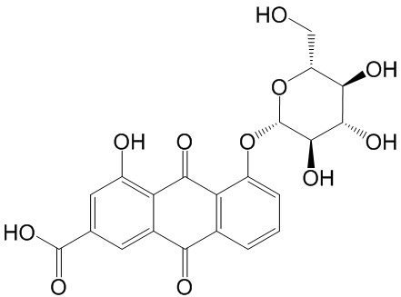 大黄酸-8-O-β-D-葡萄糖苷