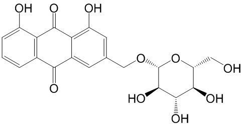 芦荟大黄素-3-（羟甲基）-O-β-D-葡萄糖苷