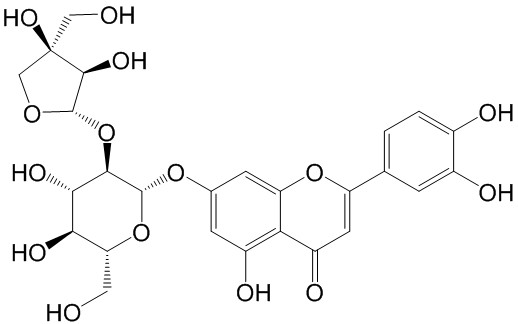 木犀草素 7-芹糖(1-2)-葡萄糖苷
