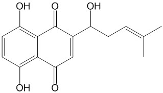 紫草素（混旋）