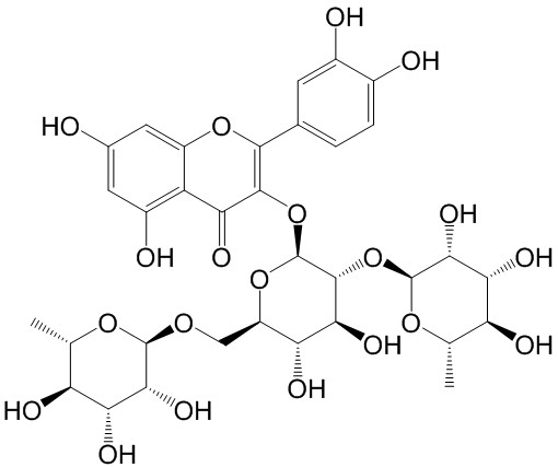 槲皮素-3-O-芸香糖-(1→2)-O-鼠李糖苷