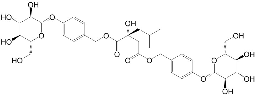 1,4-二[4-(葡萄糖氧)苄基]-2-异丁基苹果酸酯（标定）