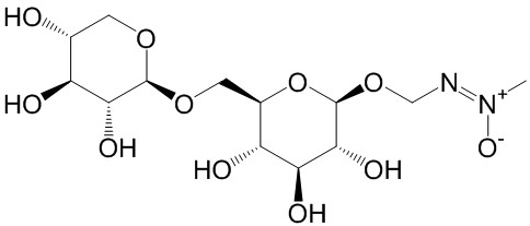 甲基氧化偶氮甲醇樱草糖苷