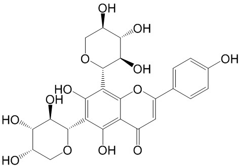 芹菜素-6-C-α-L-吡喃阿拉伯糖-8-C-β-D-吡喃木糖苷