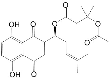 β-乙酰氧基异戊酰阿卡宁