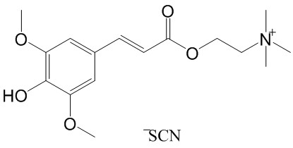 芥子碱硫氰酸盐