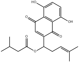 异戊酰紫草素