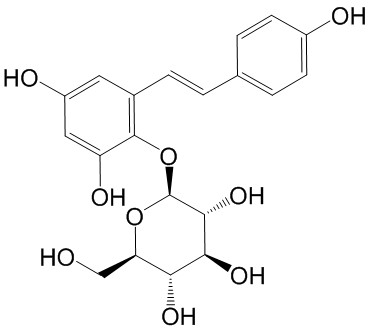 2,3,5,4’-四羟基二苯乙烯-2-O-β-D-葡萄糖苷（标定）