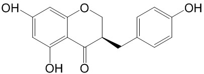 (3R)-2,3-Dihydro-5,7-dihydroxy-3-[(4-hydroxyphenyl)methyl]-4H-1-benzopyran-4-one