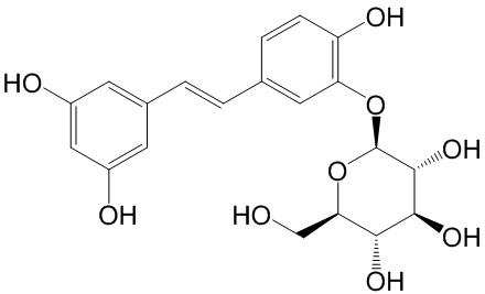 白皮杉醇-3'-O-葡萄糖苷