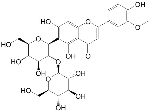 异金雀花素-2''-O-吡喃葡萄糖苷