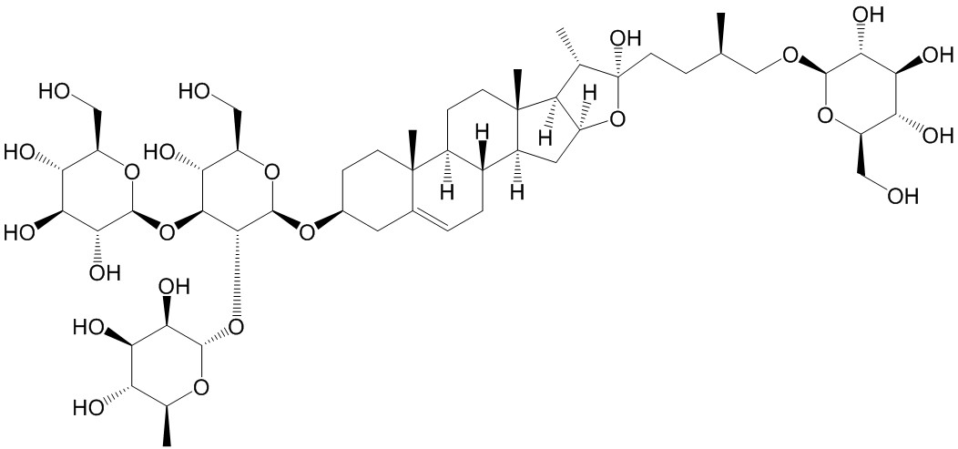 原纤细薯蓣皂苷