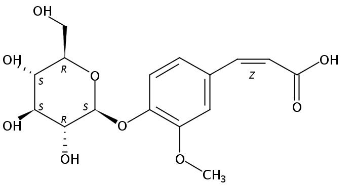 (Z)-阿魏酸-4-O-葡萄糖苷