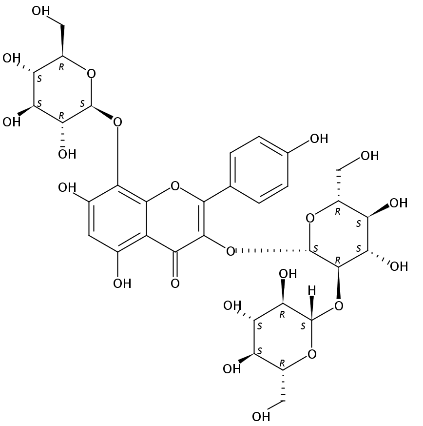 草质素-3-槐二糖-8-葡萄糖苷