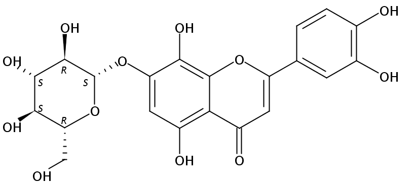 海波拉亭-7-O-β-D-吡喃葡萄糖苷