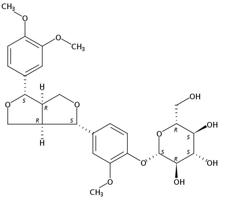 松脂素单甲基醚-4-O-β-D-葡萄糖苷