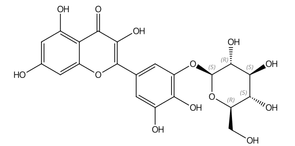 杨梅素-3'-O-β-D-葡萄糖苷