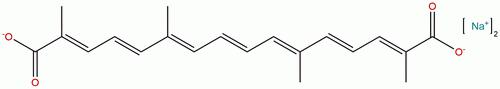 藏红花酸二钠盐