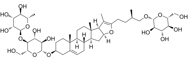 异原纤细薯蓣次皂苷