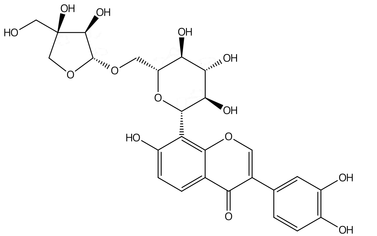 3'-羟基葛根素芹菜糖苷