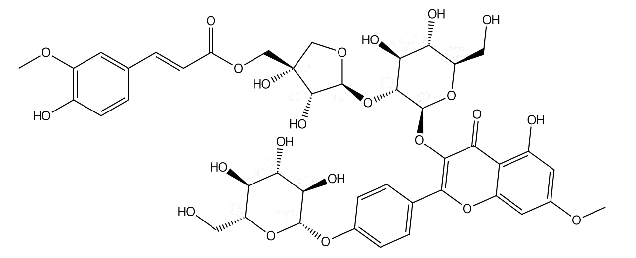 5'''-O-阿魏酰-沙苑子苷B