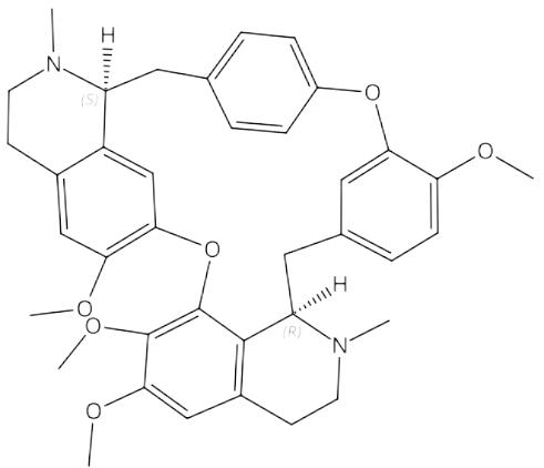 异粉防己碱；异汉防己甲素