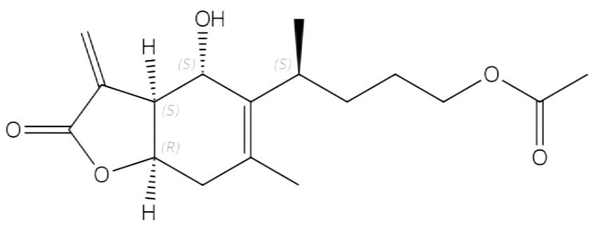 1-氧-乙酰旋覆花内酯