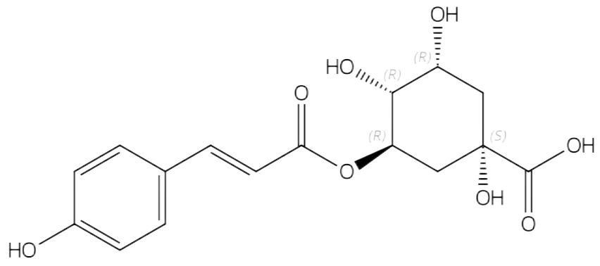 5-p-Coumaroylquinic acid