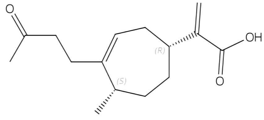 (1R-顺式)-5-甲基-alpha-亚甲基-4-(3-氧代丁基)-3-环庚烯-1-乙酸