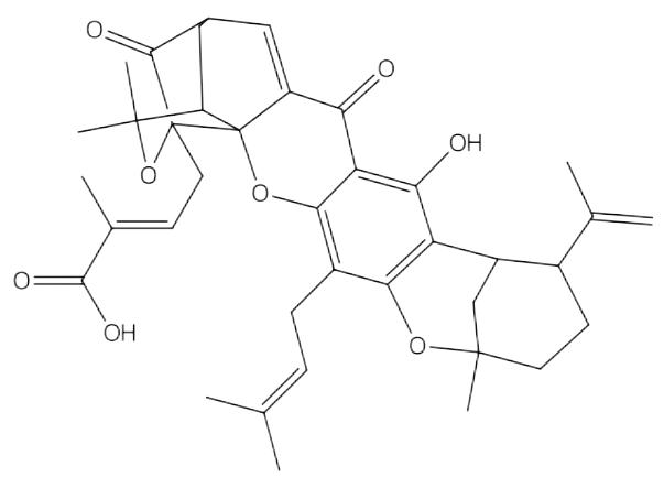 Gambogellic acid