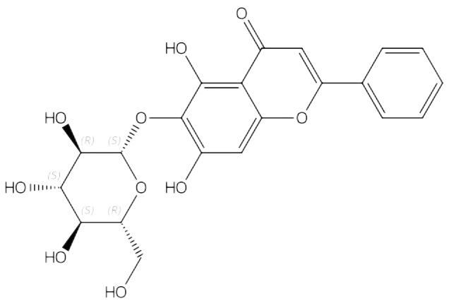 黄芩素-6-O-葡萄糖苷