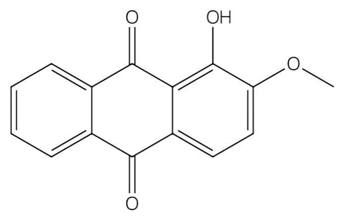 1-羟基-2-甲氧基蒽醌