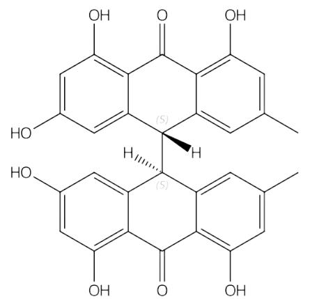 Trans-大黄素二蒽酮