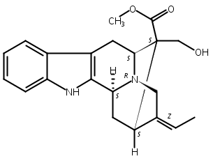 钩吻素丁；(Z)-阿枯米定碱