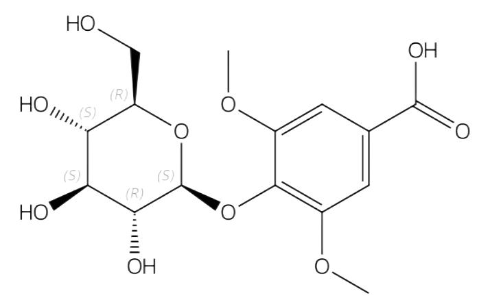 丁香酸葡萄糖苷