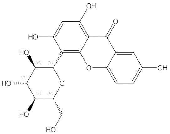 4-β-D-葡萄糖基-1,3,7-三羟基呫吨酮