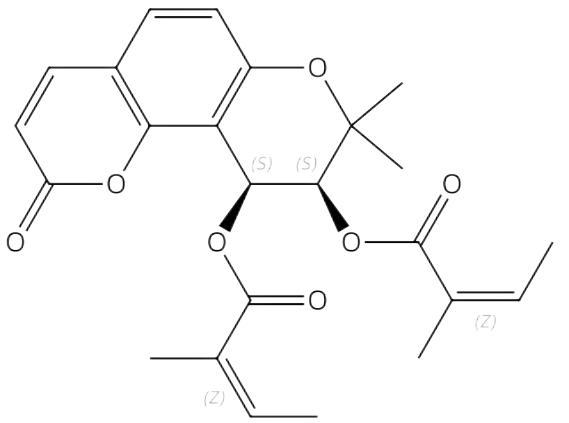 白花前胡素B