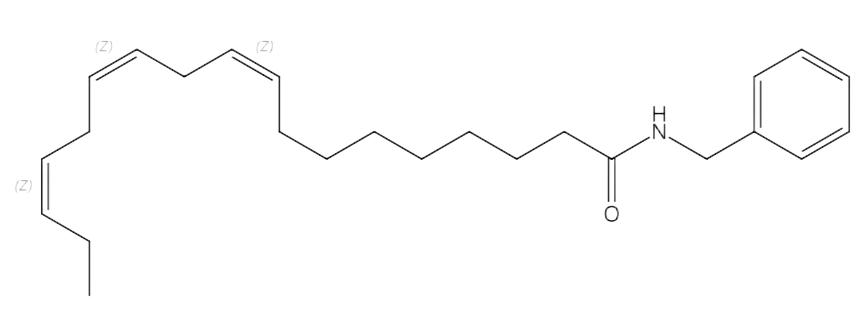 N-苄基-(9Z,12Z,15Z)-十八碳三烯酰胺