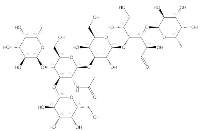 乳糖-N-二岩藻六糖 II