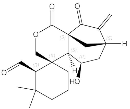 毛果香茶菜醛A