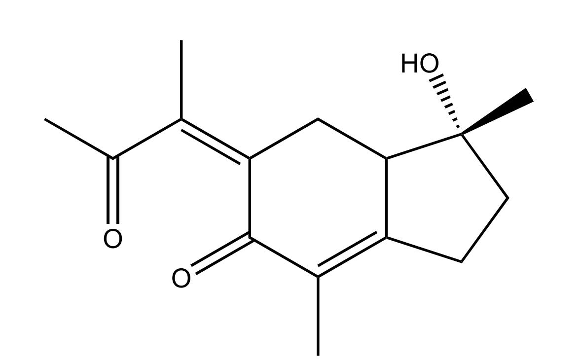 (1R,Z)-1-hydroxy-1,4-dimethyl-6-(3-oxobutan-2-ylidene)-1,2,3,6,7,7a-hexahydro-5H-inden-5-one