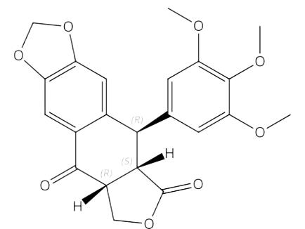 苦鬼臼脂毒酮